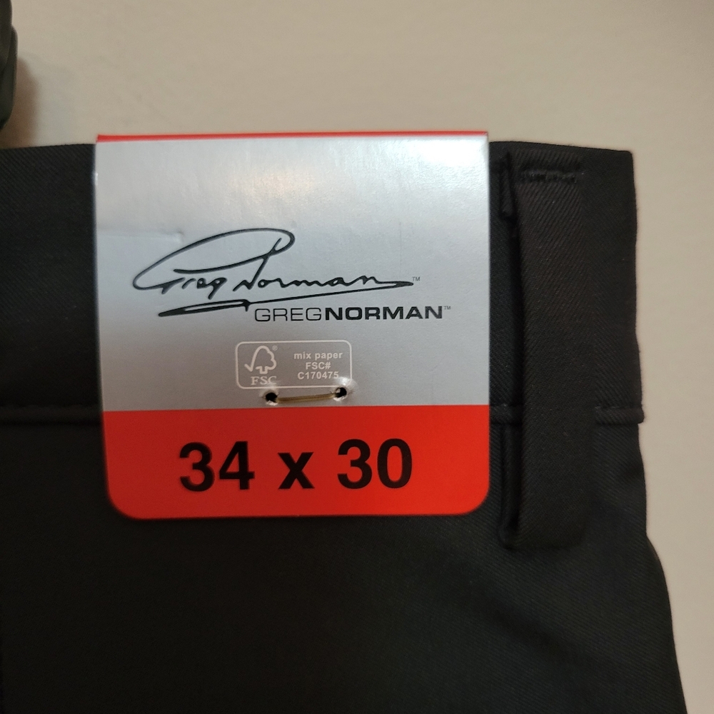 Greg Norman Men's Dress Pant - Picture 3 of 4